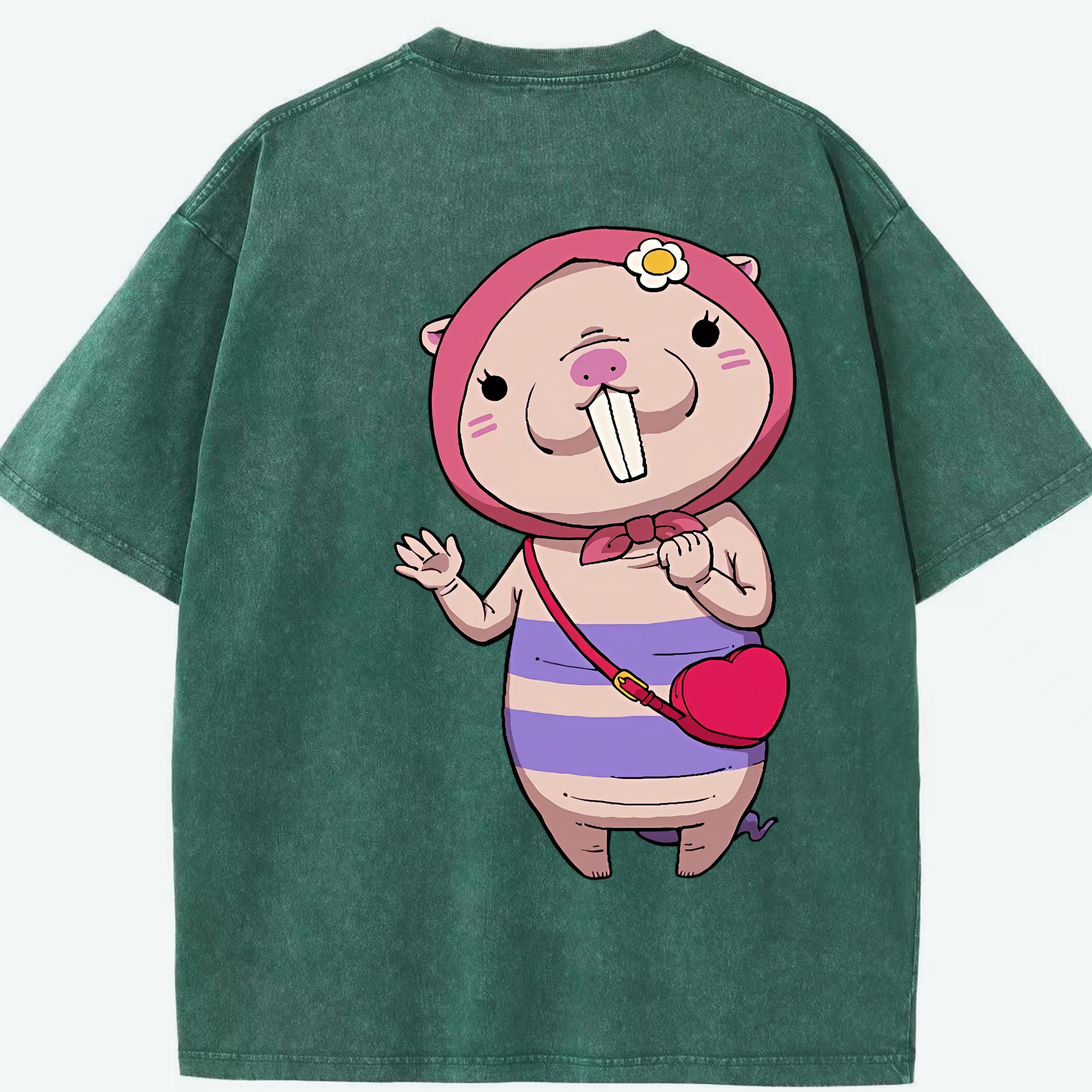 （画像用） 妖怪ウォッチ Yo-kai Watch 綿100% ヴィンテージ風 半袖Tシャツ（背面プリント）